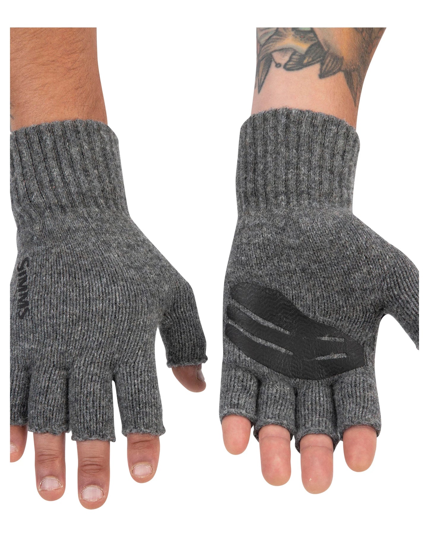 Simms Wool Half Finger Glove