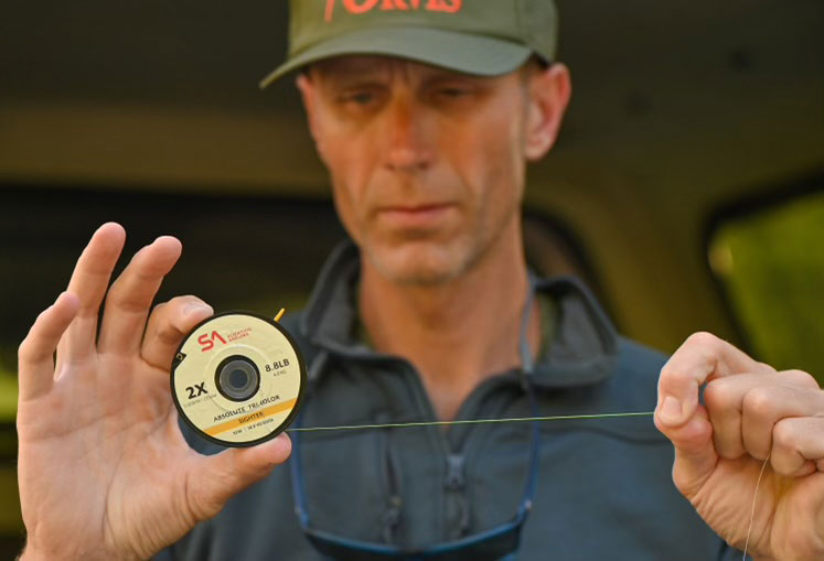 Scientific Anglers Absolute Tri-Color Sighter Tippet 10m