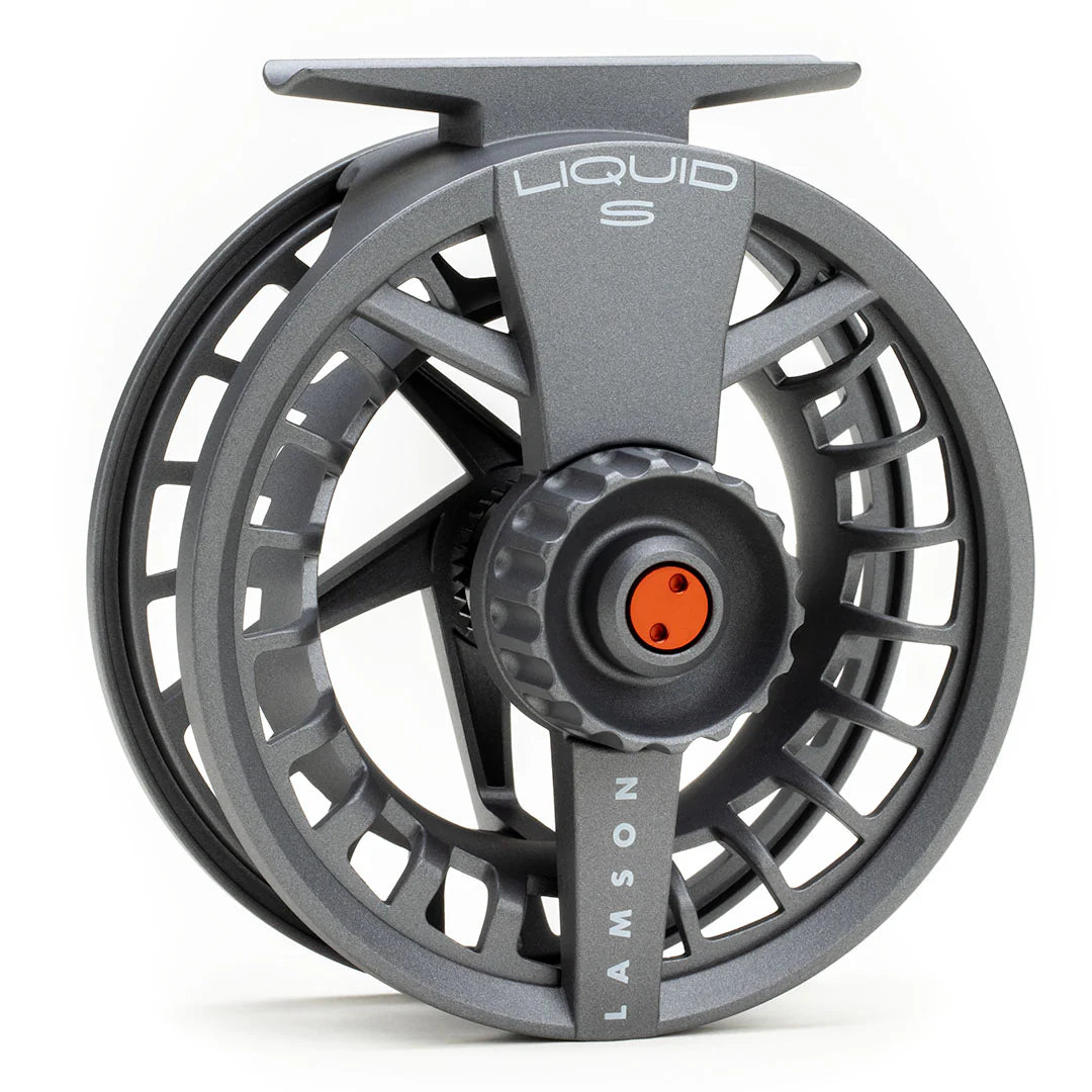cool fly river reel Lamson Liquid S Fly Reel Smoke / 5+