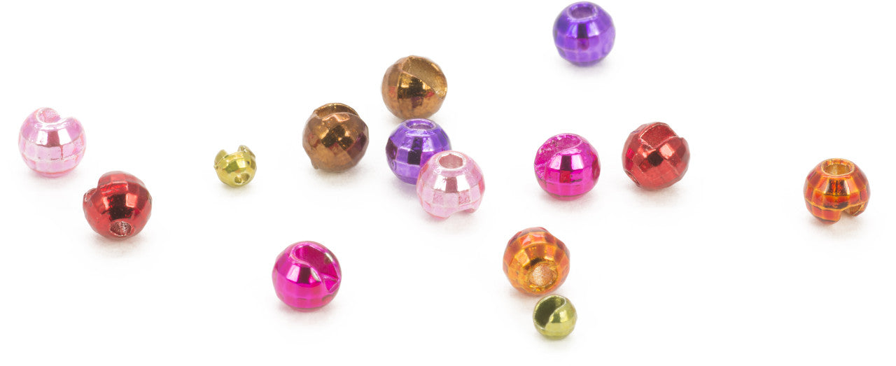 Hareline Faceted Slotted Tungsten Beads