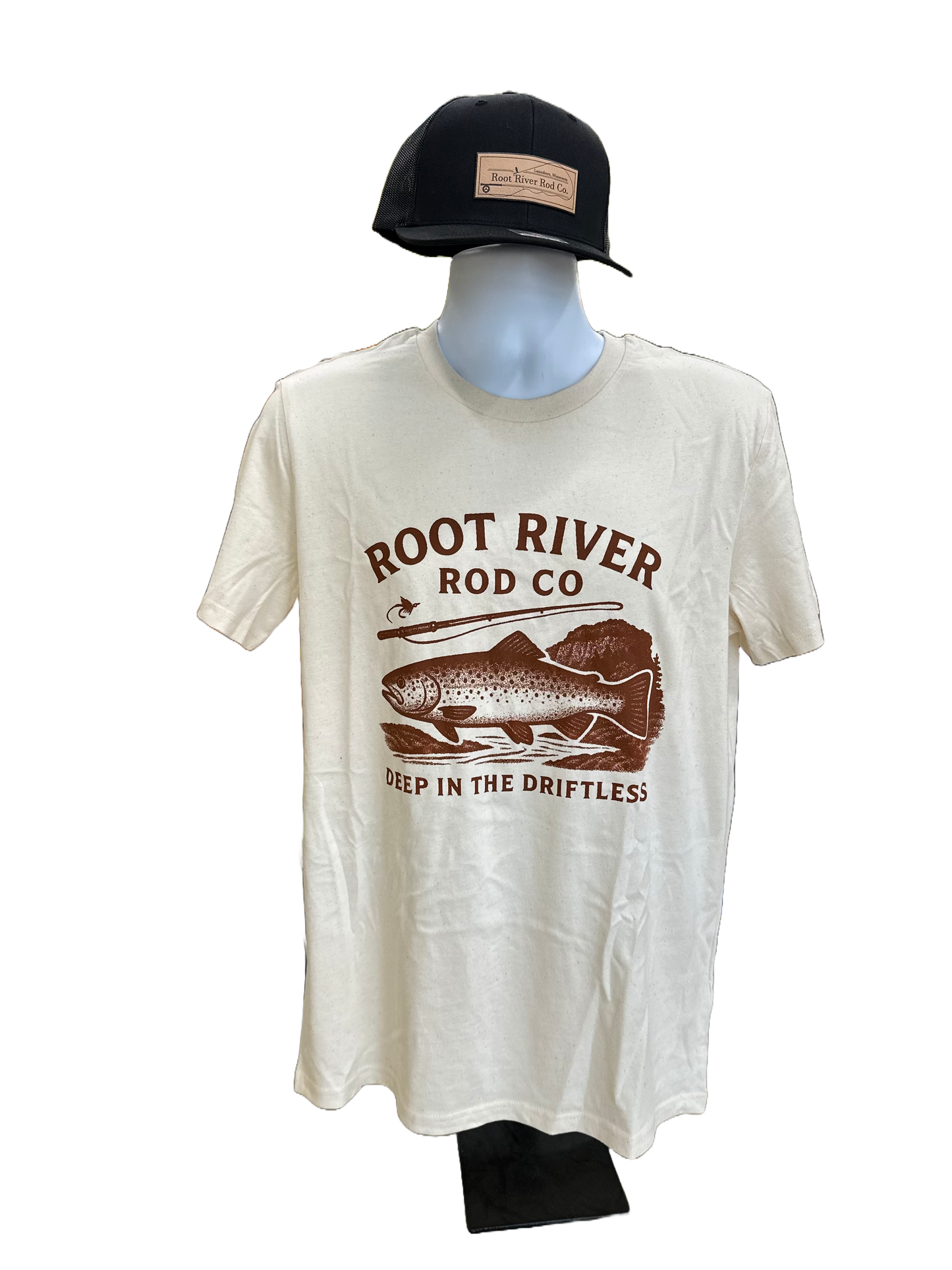 Root River Rod Co "Deep in the Driftless" T-shirt Men's Organic Cotton