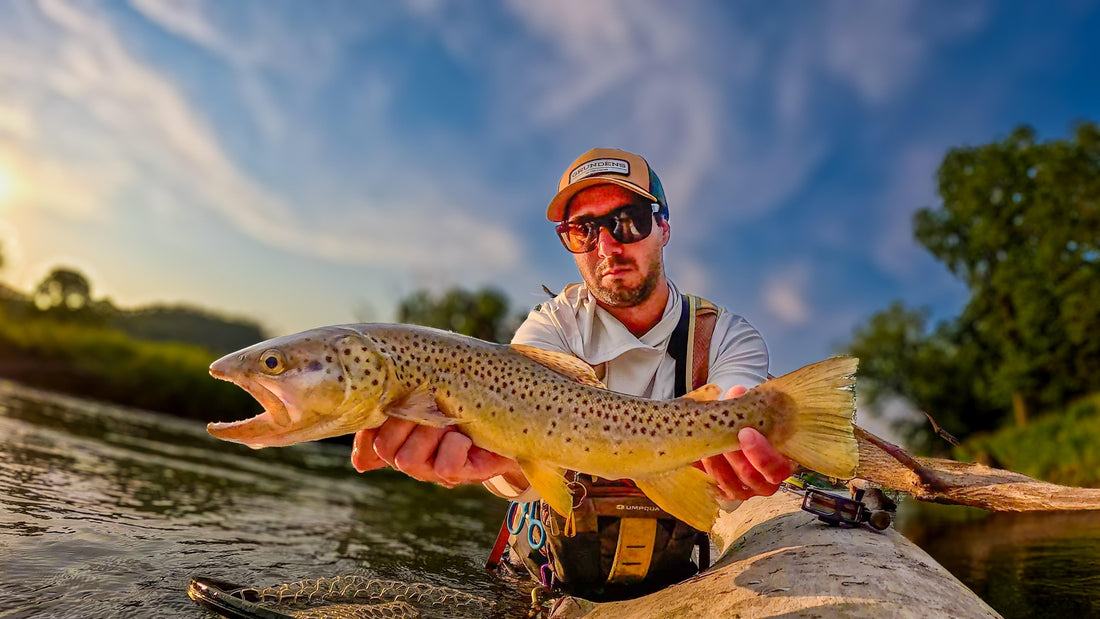 Driftless Trout Fishing with root river rod co