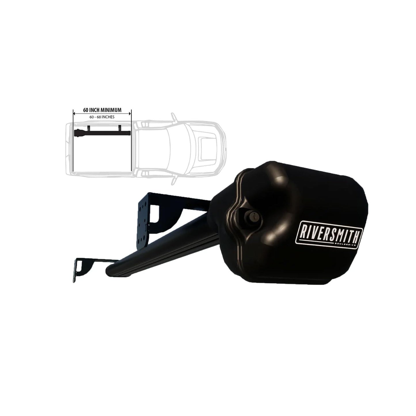 RiverSmith ShortCut River Quiver (5'2)  - Black 4Banger