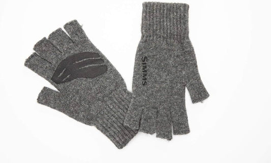 Simms Wool Half Finger glove