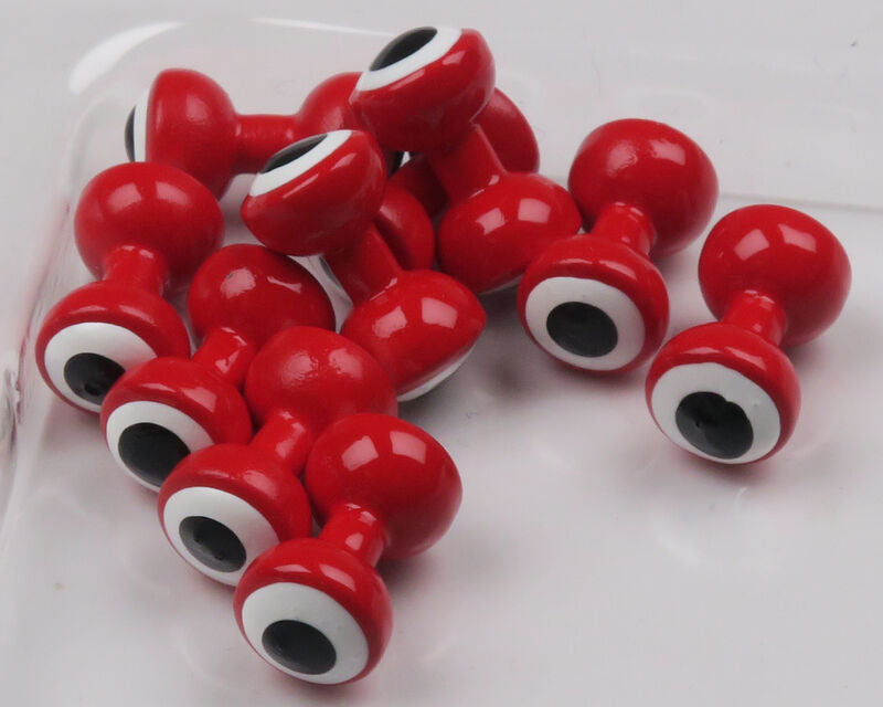 Hareline Double Pupil Dumbbell Brass Eyes