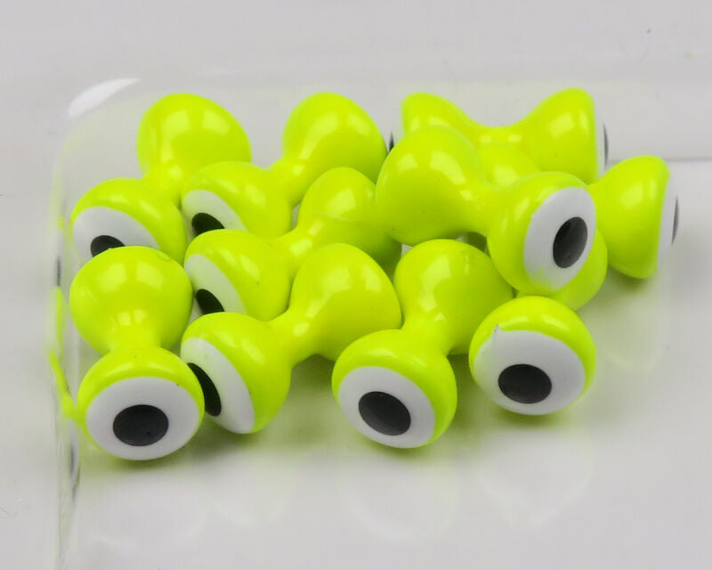 Hareline Double Pupil Dumbbell Brass Eyes