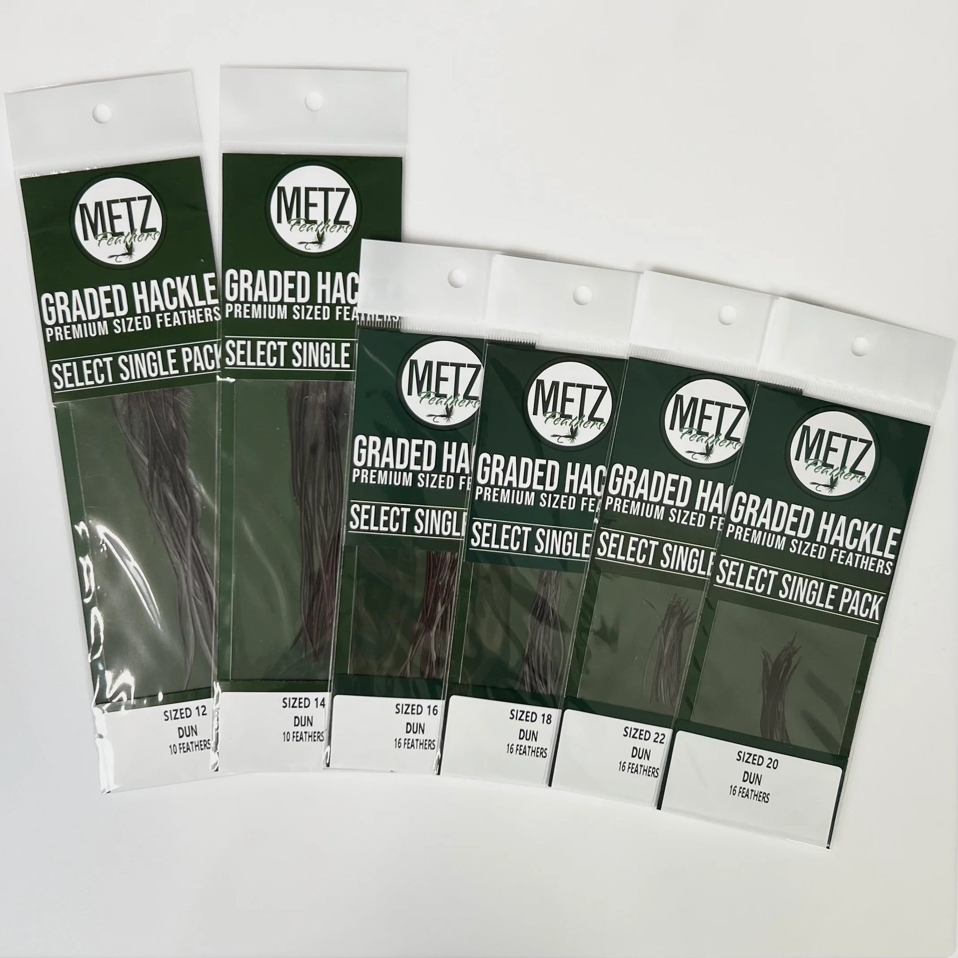 Metz Graded Hackle Premium Sized Feathers – RootRiverRodco
