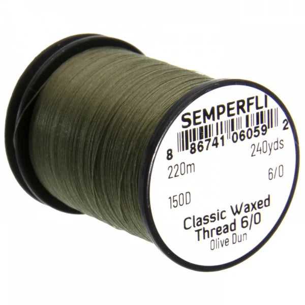 Semperfli Classic Waxed Thread 8/0