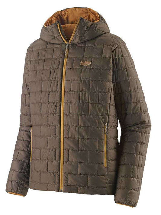 Patagonia Nano Puff Fitz Roy Trout Hoody - Otter Brown