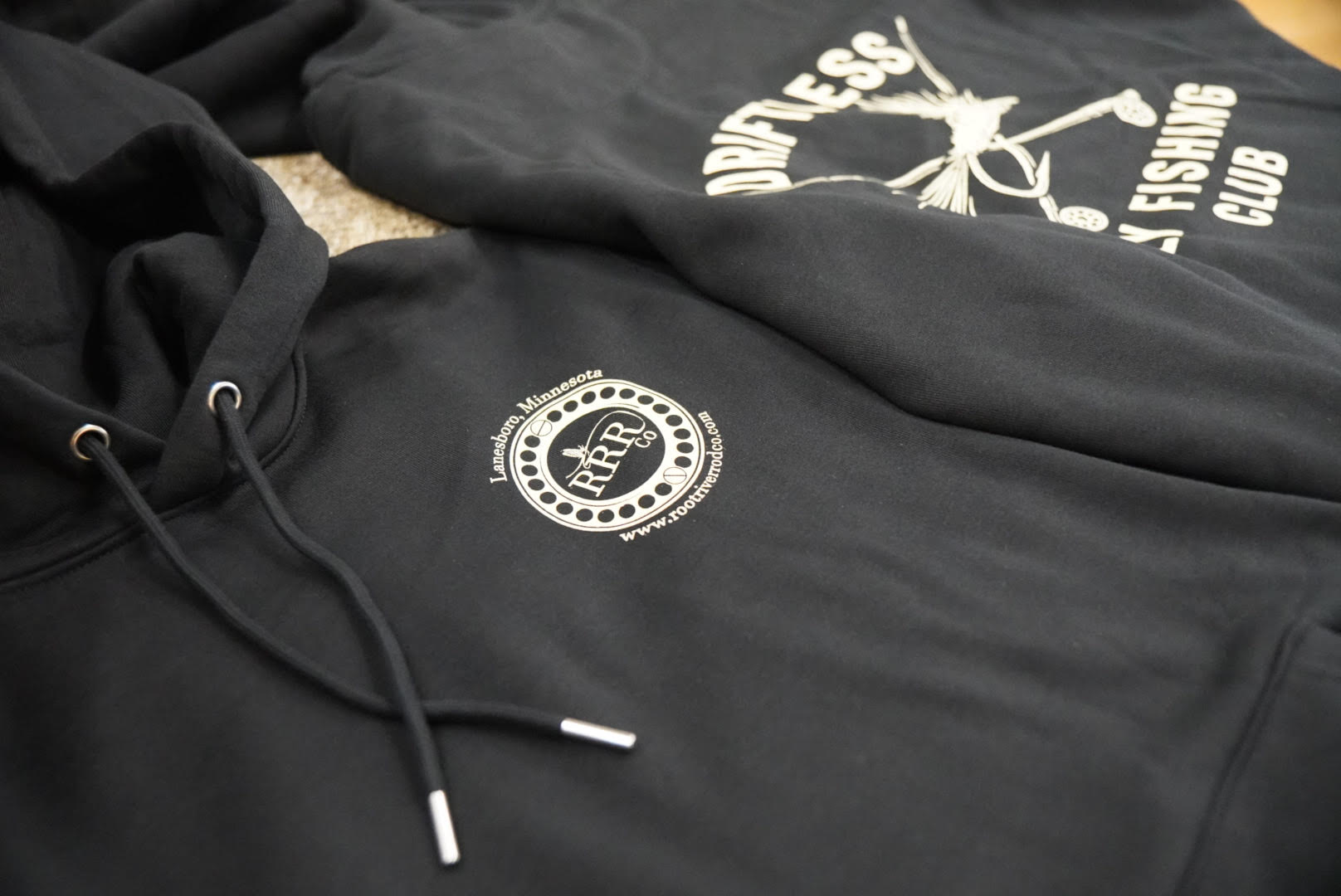 RRRCO. Driftless Fly Fishing Club Hoodie – RootRiverRodco