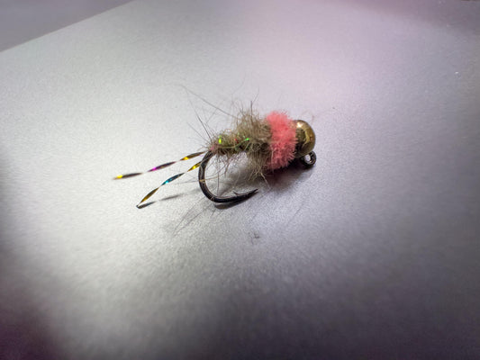 Tungsten Jig Pink Squirrel Nymph